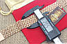 Браслет потрійний Бісмарк з коробкою й ініціативами золотий, фото 5