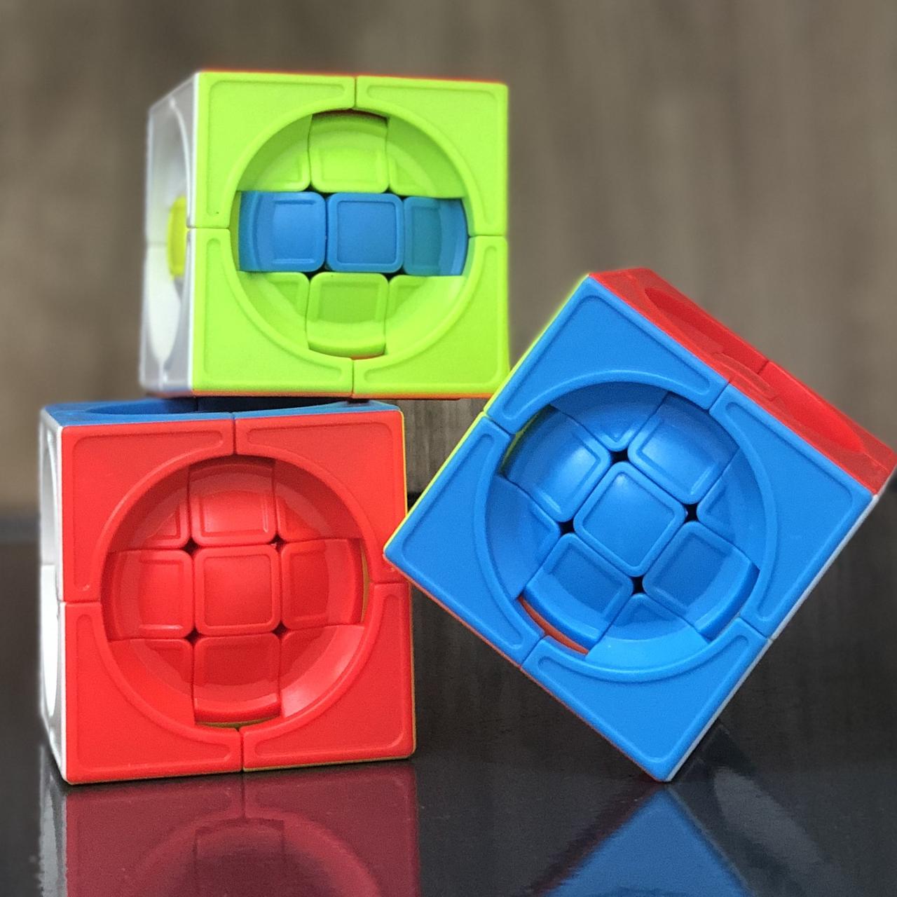 Кубик Рубіка "Вдавлене коло", Головоломка "Вдавленные круг", фото 1