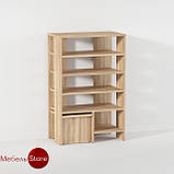 Тумба для взуття з табуреткою, взуттєва полка G0078, фото 4