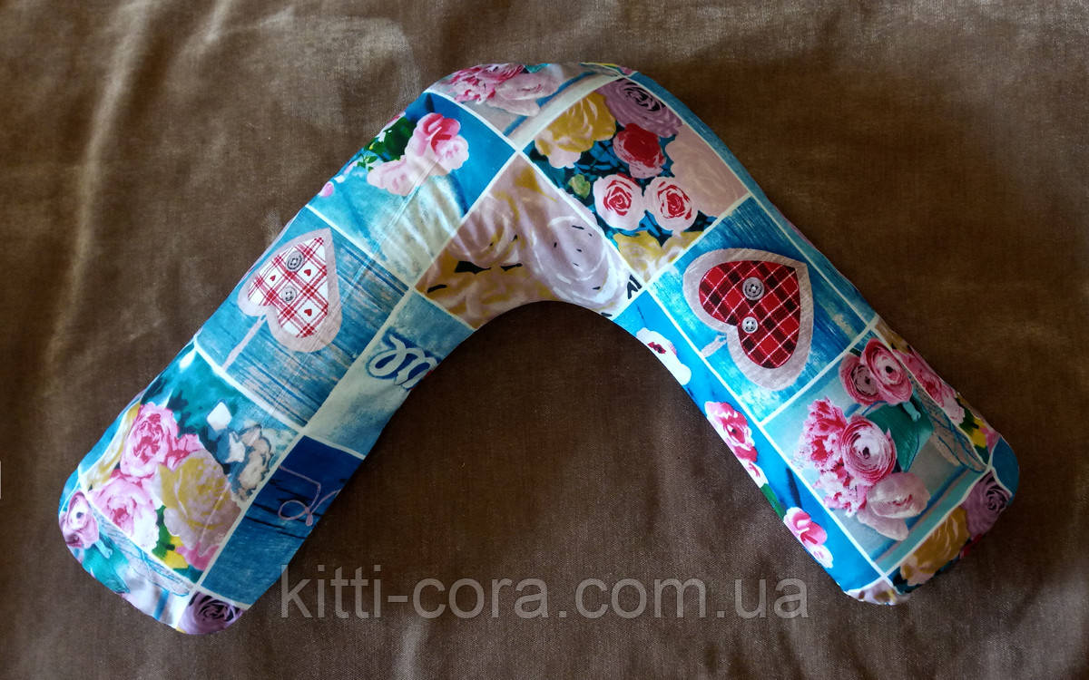 Подушка для сна "Бумеранг" Цветная. Белая. С наволочкой.: продажа, цена ...