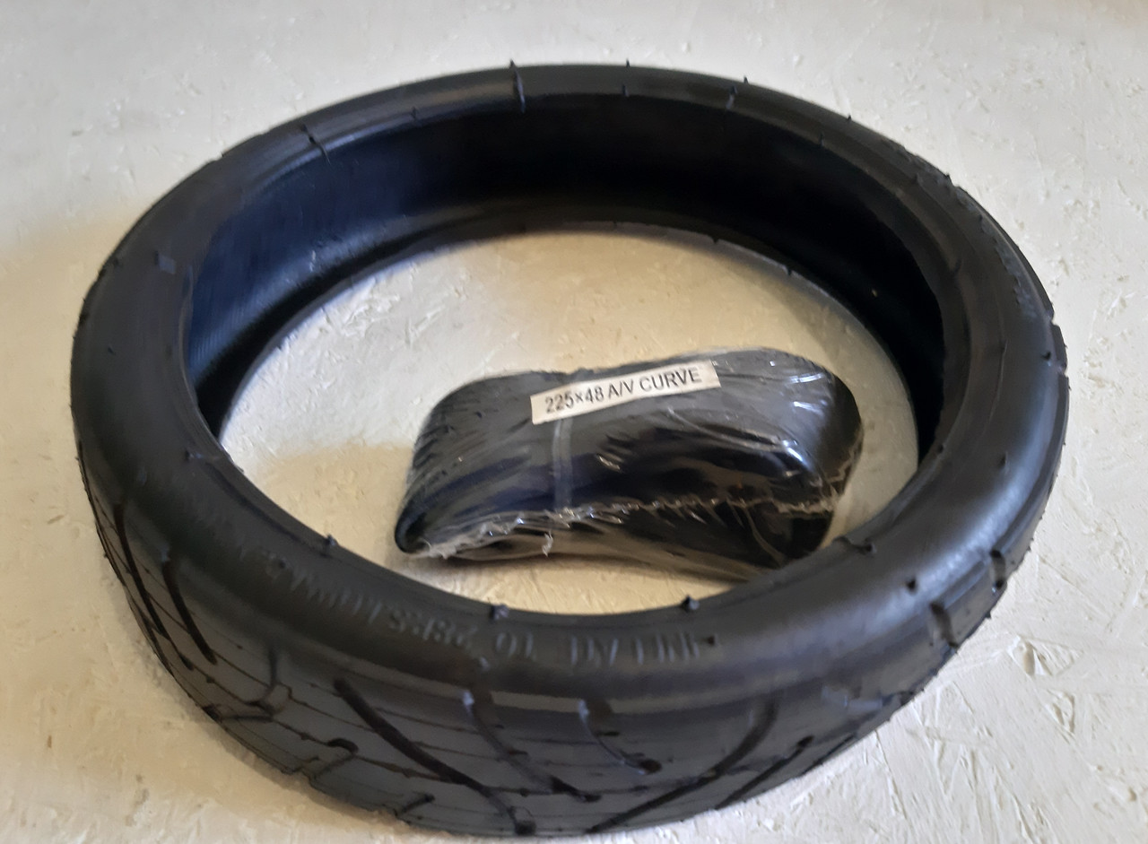 Покришка 225х48 з камерою в комплекті на дитячу коляску