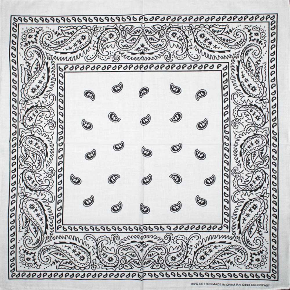 Бандана BAN-087 біла