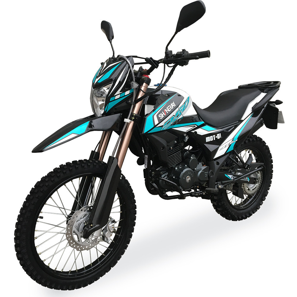 Мотоцикл Shineray XY250GY-6C Cross Бірюзовий