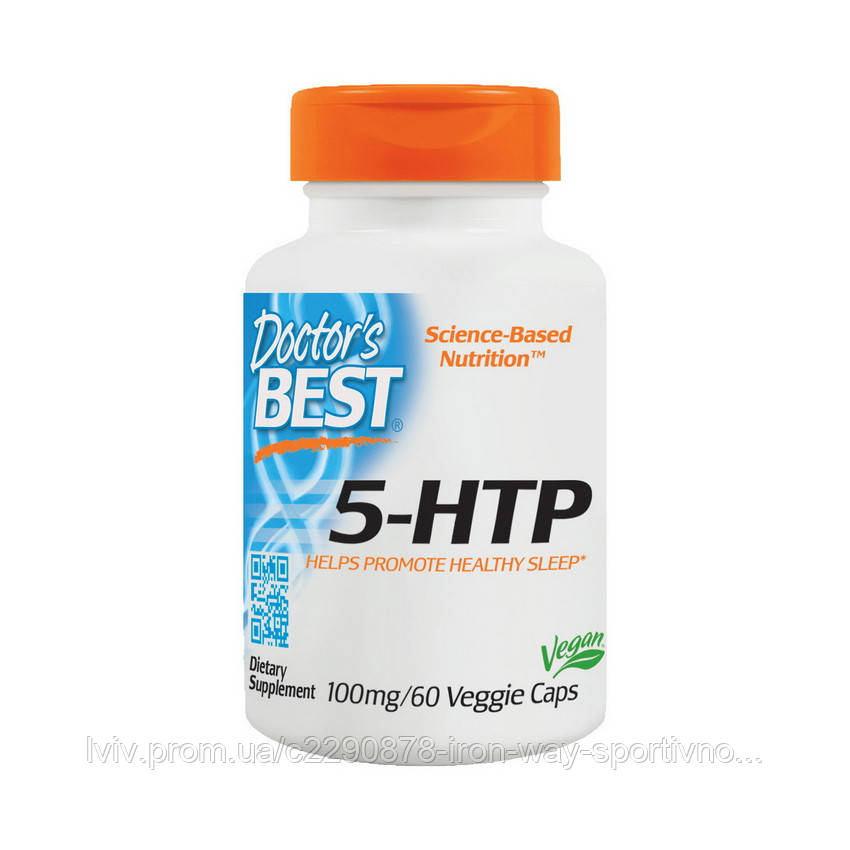 Doctor's BEST Best 5-HTP 100 mg (60 veg caps), фото 1