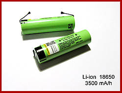 Літій-іонний Li-ion акумулятор 18650, Liitokala, 3400 мА.год
