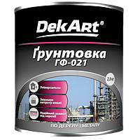 DekArt Грунтовка ГФ-021 Сірий 12 кг алкідна