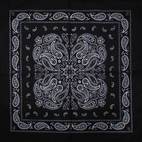 Бандана BAN-148 Чорна, фото 1