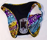 Купальник якісний роздільний ESOTIQ Польща розмір С -М чорний кольоровий 44 46, фото 4