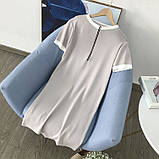 Плаття трикотажне вище коліна р М, фото 5