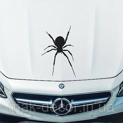Вінілові наклейки на авто " Павук " 30х20 см