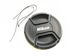 Кришка Nikon діаметр 67мм, зі шнурком, на об'єктив