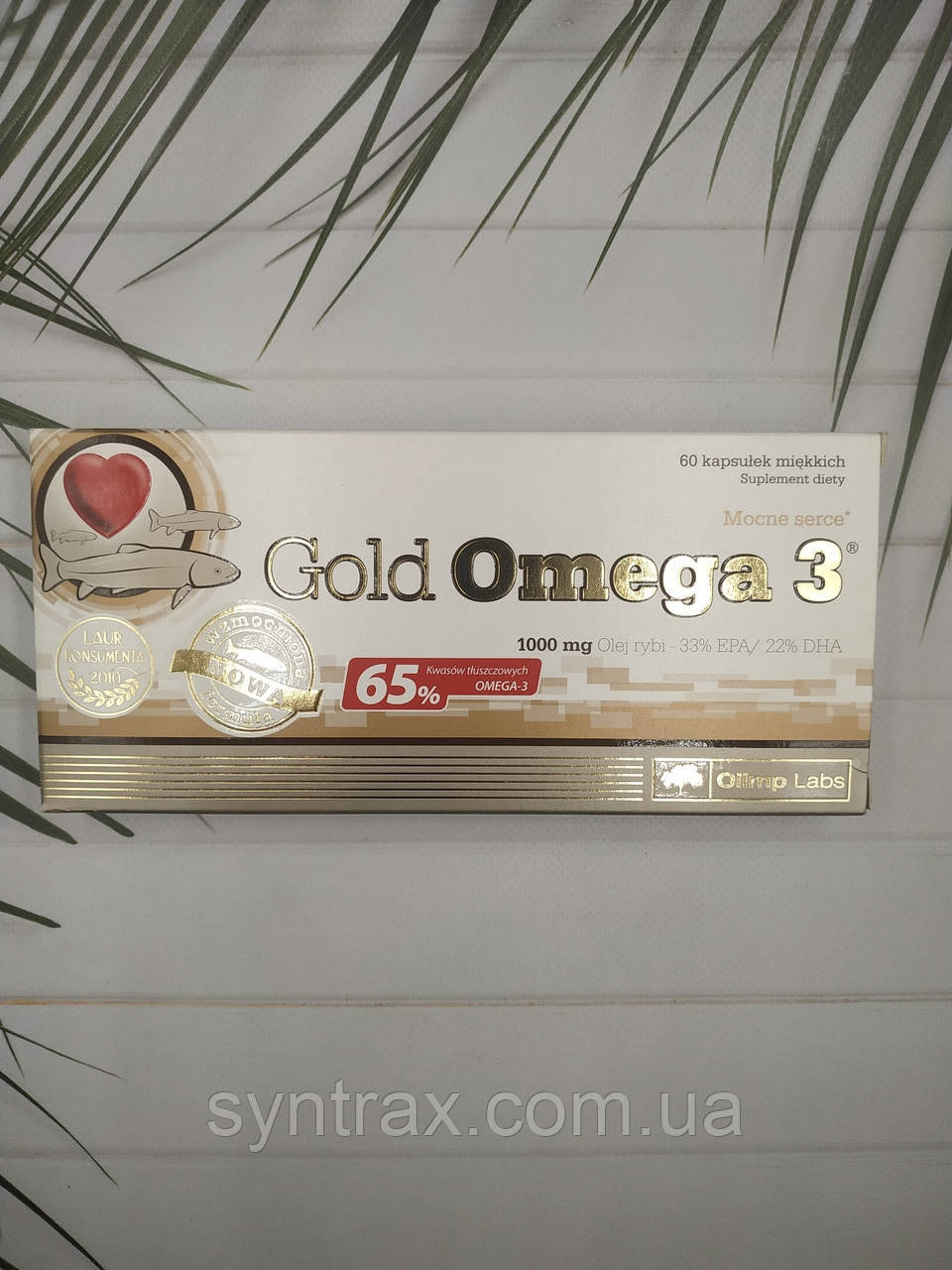 Gold Omega 3 дата до 02/23 65% EPA & DHA Olimp Labs 60 caps. омега 3 риб'ячий жир