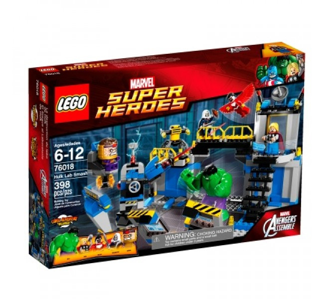 Lego Super Heroes 76018 Лаболатория Халка