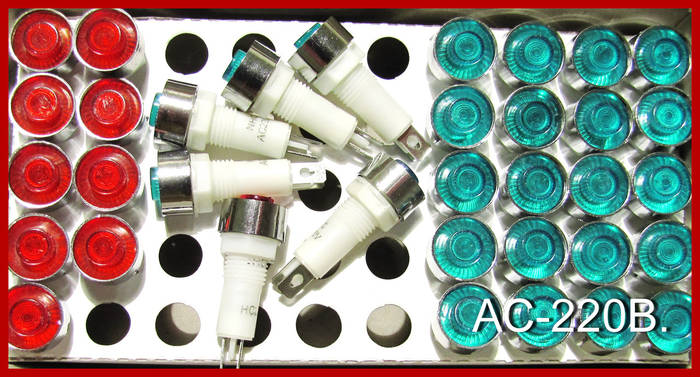 Сигнальная лампа, 220 Вольт. (ID#761602047), цена: 10 ₴, купить на Prom.ua