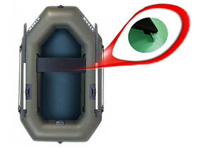 Aqua Storm st190u_ps човен Шторм 190 із веслами і пересувним сидінням