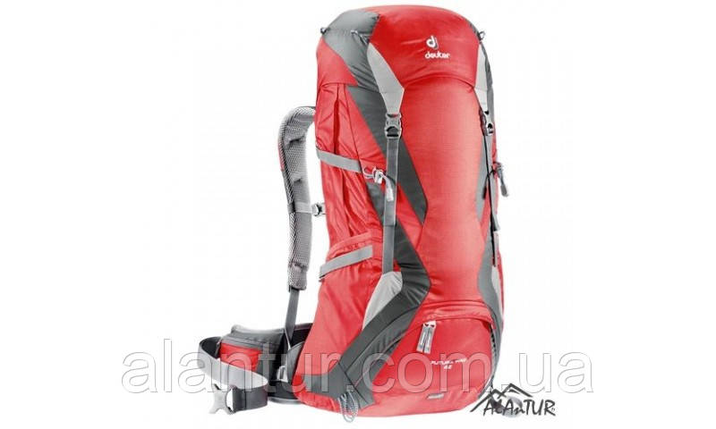 Рюкзак Deuter Futura 32, червоний, для хайкінгу з системою вентиляції Aircomfort FlexLite., фото 1
