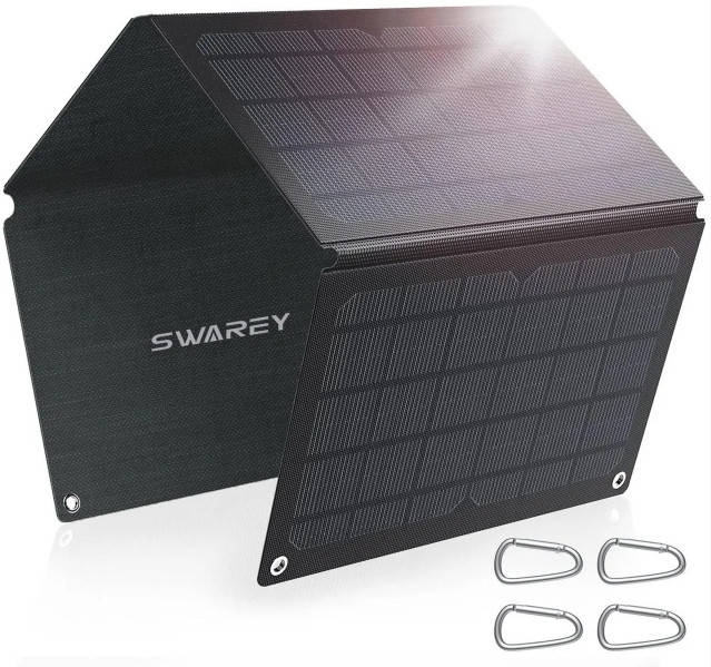 

Солнечная панель Solar panel BS-030 30W IP67+ 2xUSB (PD) Зарядное устройство