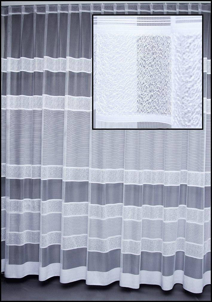 

Турецкая белая гардина на окна в дом квартиру (обработка сторон + 40 грн), Белый