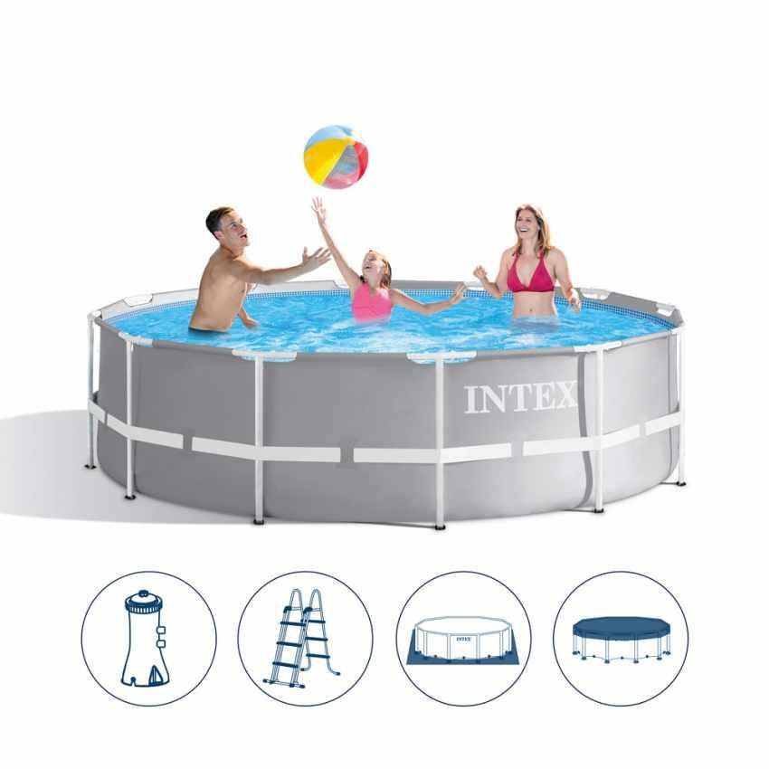 

Каркасный бассейн Intex 26720 с полным комплектом 427*107см