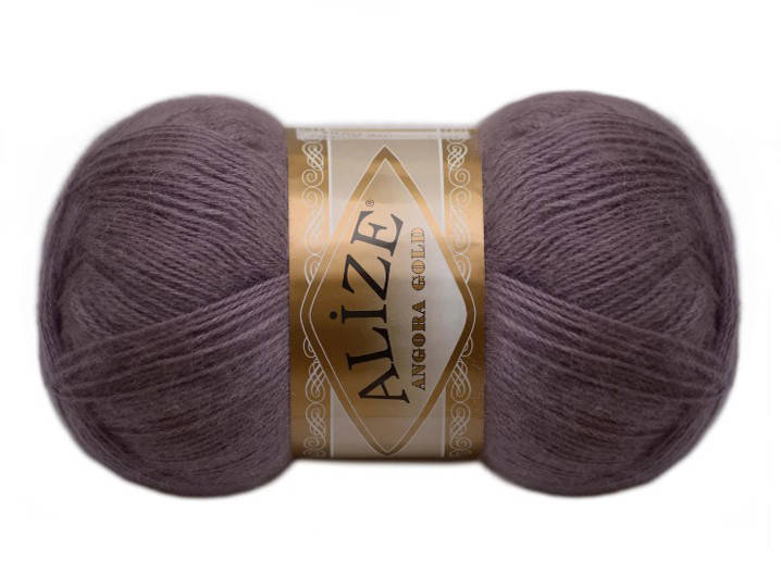 

Alize Angora Gold, Темно - лиловый №312, Сиреневый