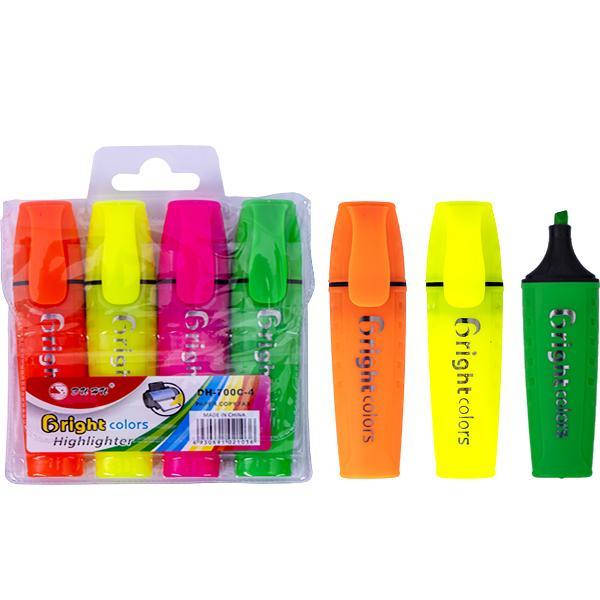 

Набор текстовыделителей DH700 4 цвета, Разные цвета