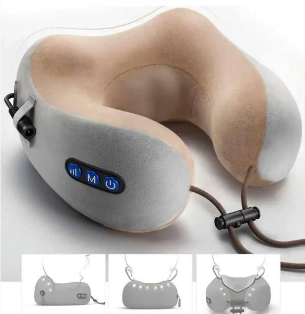 

Массажная подушка для шеи U-shaped massage pillow