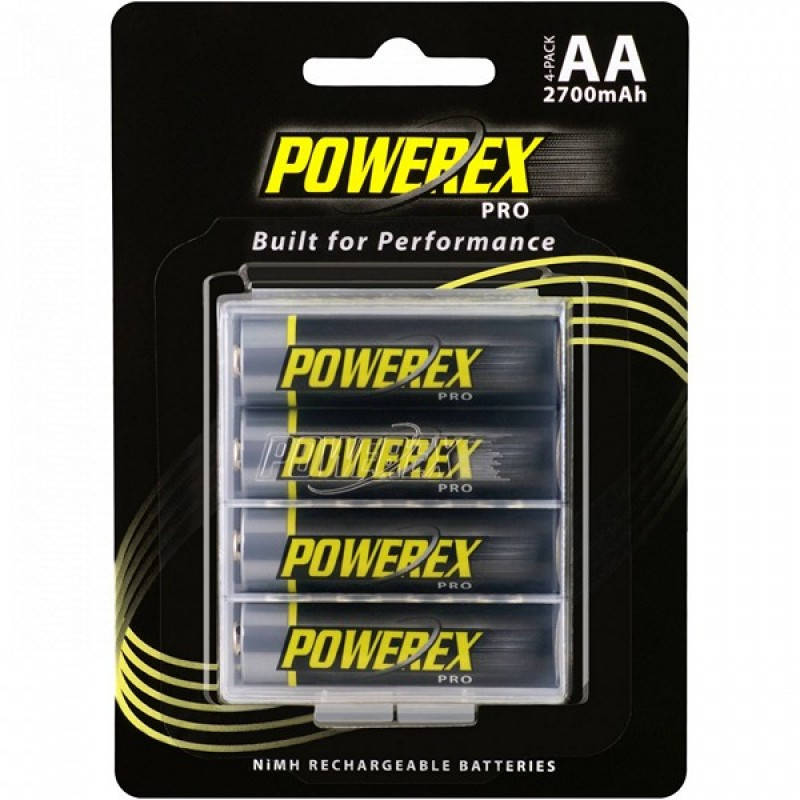 

Аккумулятор POWEREX AA/LR6 2700mAh (4шт)