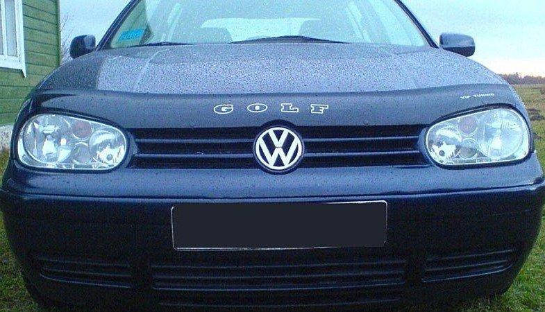 

Дефлектор на капот (мухобойки) Volkswagen Golf IV 1997-2003
