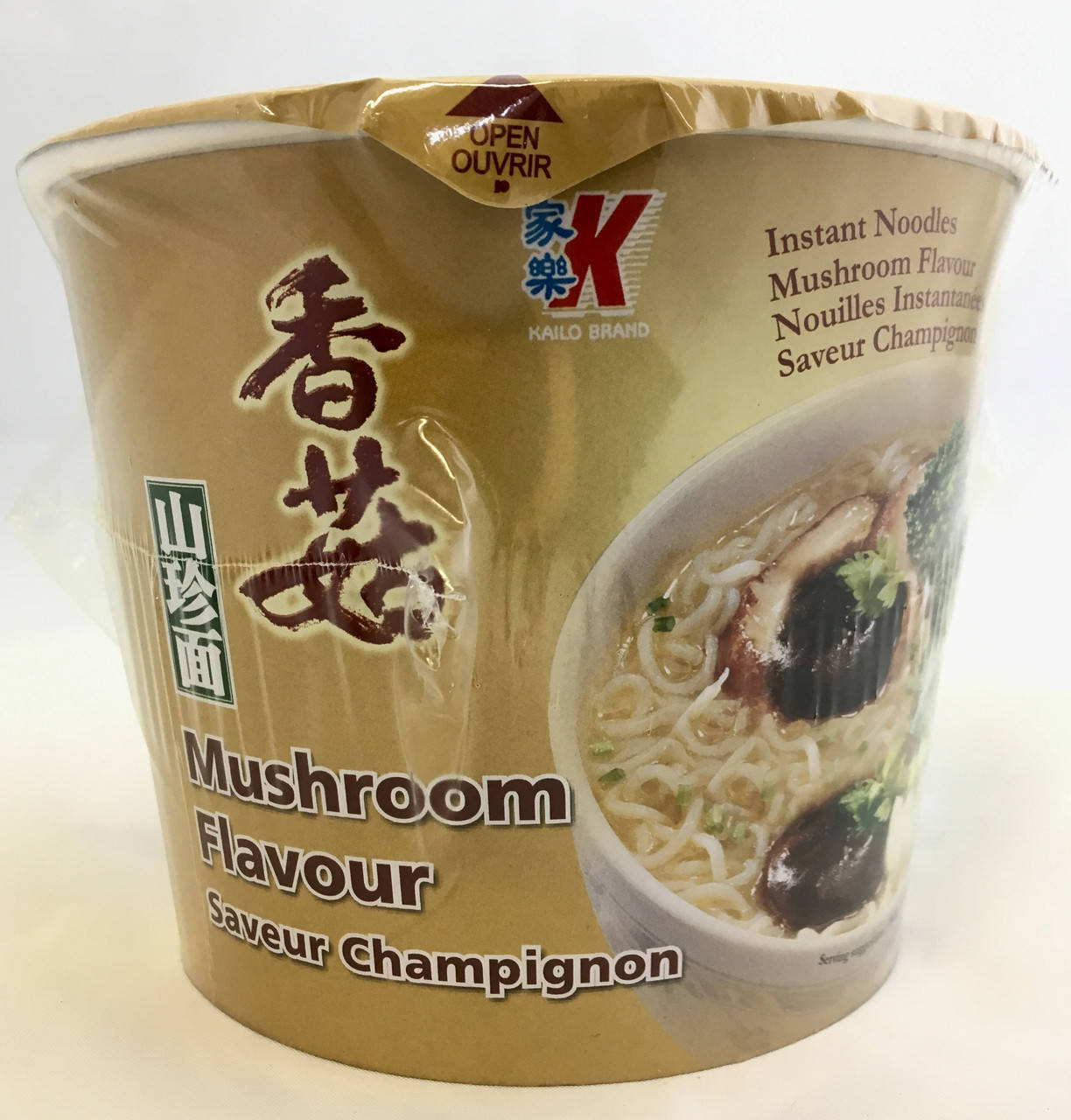 

Лапша быстрого приготовления со вкусом грибов KAILO 120 г