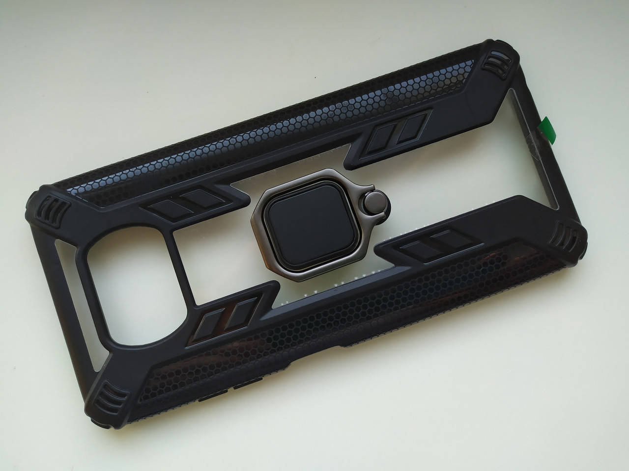 

Чехол бронированный противоударный для Xiaomi Poco X3, Черный