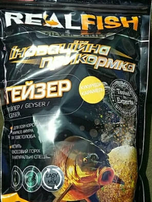 

Realfish Гейзер " Кукуруза-Ваниль " 900 грамм