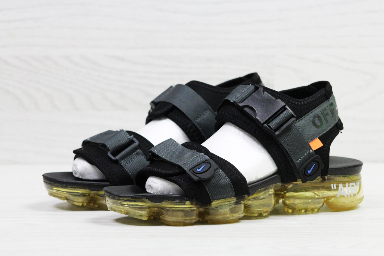 nike vapormax sandals off white