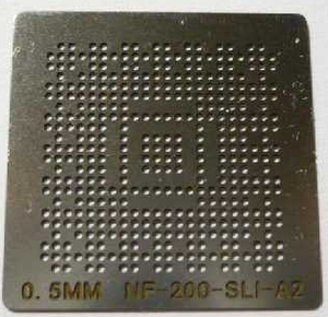 Трафарет прямого нагріву NF 200-SLI-A2 0.50mm