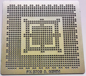 Трафарет прямого нагріву FX5700 0.60mm