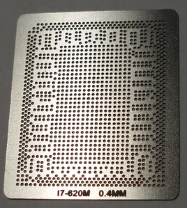 Трафарет прямого нагріву I7-620M 0.40mm