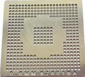 Трафарет прямого нагріву 82801BA 0.60mm