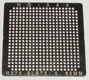 Трафарет прямого нагріву N270 SLB73 0.60mm