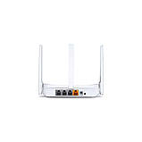 Wi-Fi роутер (маршрутизатор) N300 Mercusys MW305R 3*RJ-45 3 ант. новий, фото 3