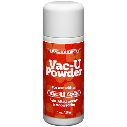 Присипка для системи Vac-U-Lock Doc Johnson Vac-U Powder, 28 грамів, фото 2