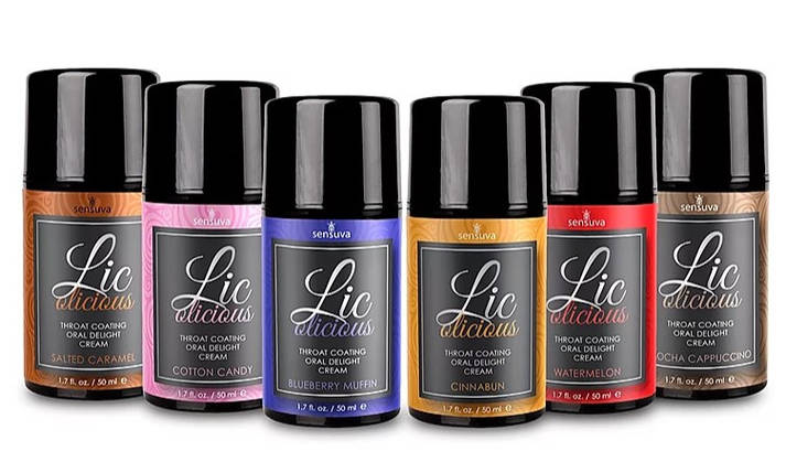 Гель для мінету Sensuva Lic-o-licious Cotton Candy, 50 мл, фото 3