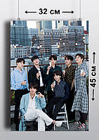 Плакат А3, BTS 3