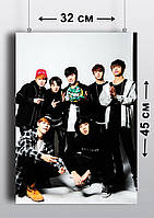 Плакат А3, BTS 7