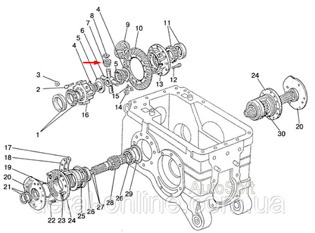 85-2403055-01 сателіт опуклий, фото 2