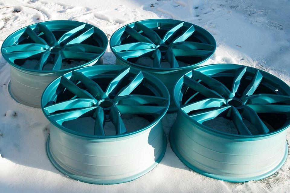 Порошкове фарбування легкосплавних дисків R17, фото 1