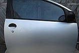 Двері передні права для Citroen C1, 3х-дверцята, 2005-2008, фото 3