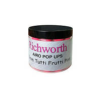 Плаваючі бойли Richworth Pop Ups Boilies Original, 15mm, 200ml, Pink, Tutti Frutti