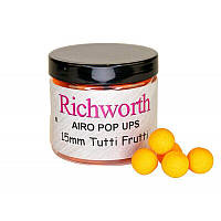 Плаваючі бойли Richworth Pop Ups Boilies Original, 15mm, 200ml, Tutti Frutti