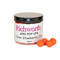 Плавающие бойлы Richworth Pop Ups Boilies Original, 15mm, 200ml, Strawberry Jam