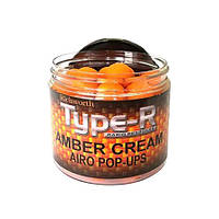 Бойли, що плавають Richworth Pop Ups Boilies Type R, 15mm, 200ml, Amber Cream