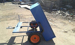 Причіп-самоскид БелМет 105х120 для квадроцикла (жигул. маточина, 1 мм)